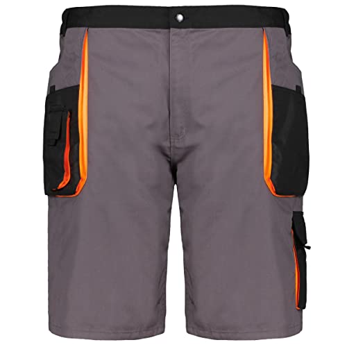 Abraxas Marc&Mark Arbeits-Shorts Übergröße anthrazit-schwarz, Größe:6XL von Abraxas