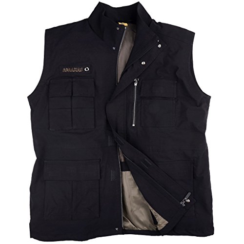 Abraxas Outdoor Weste schwarz Übergröße, Größe:3XL von Abraxas