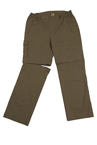 Abraxas Outdoor Zipp-Off-Hose Übergrößen bis 10XL, Khaki, Größe:6XL von Abraxas