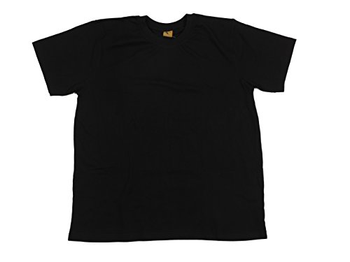 Abraxas Rundhals T-Shirt Herren- Übergröße bis 12XL, schwarz, Größe:4XL von Abraxas