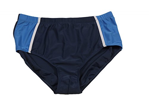 Abraxas Shorty Slip Badehose Herren- übergröße, Navy/royal, Größe:2XL von Abraxas