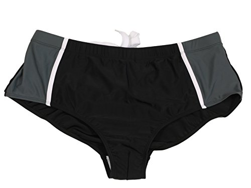 Abraxas Shorty Slip Badehose Herren- übergröße, anthrazit, Größe:5XL von Abraxas