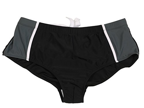 Abraxas Shorty Slip Badehose Herren- übergröße, anthrazit, Größe:8XL von Abraxas