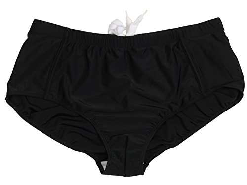 Abraxas Shorty Slip Badehose Herren- übergröße, schwarz, Größe:3XL von Abraxas