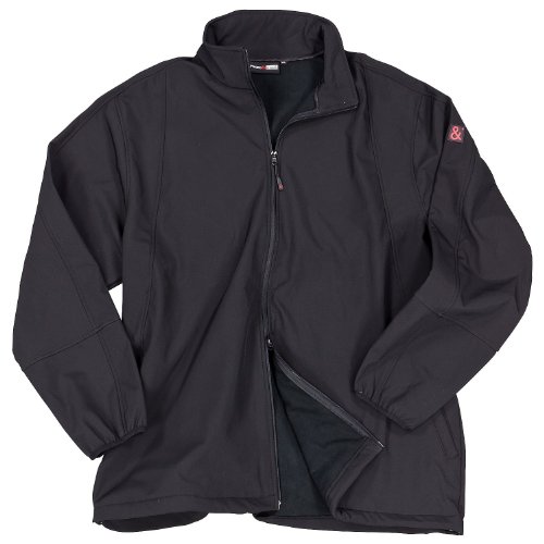 Abraxas Softshell-Jacke Arosa in Übergröße bis 10XL, schwarz, Größe:2XL von Abraxas