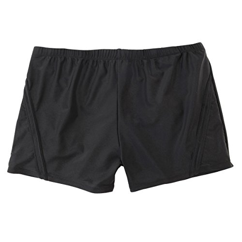 Abraxas Übergrößen Kasten-Badehose Moritz schwarz, Größe:4XL von Abraxas