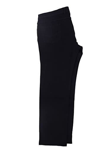 Abraxas Übergrößen Stretch Basic Jeans in schwarz, Jeans:37K von Abraxas