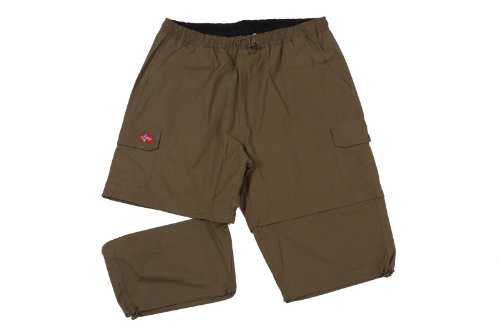 Abraxas Zipp-Off-Bermuda in Khaki, Größe:7XL von Abraxas