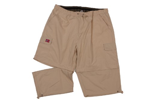 Abraxas Zipp-Off-Bermuda in Sand, Größe:5XL von Abraxas