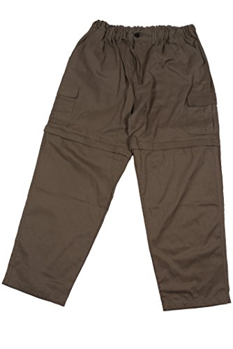 Abraxas Zipp-Off-Hose Übergröße bis 12XL, Khaki, Größe:10XL von Abraxas