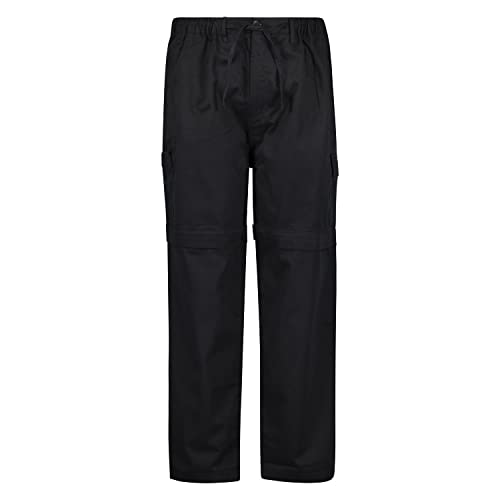 abraxas Zipp-Off-Hose in schwarz Übergröße 12XL, Größe:8XL von abraxas
