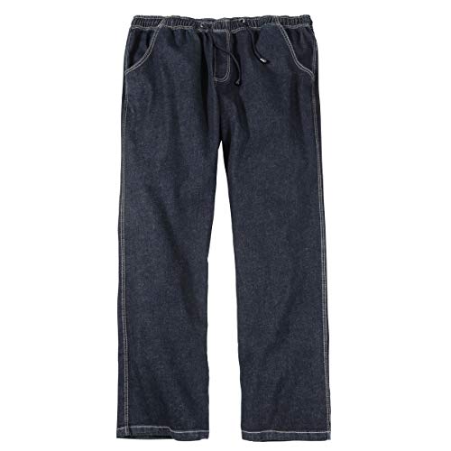 Herren Schlupfjeans – Joggingjeans in dunkelblau in großen Größen von 3XL – 12XL von Abraxas