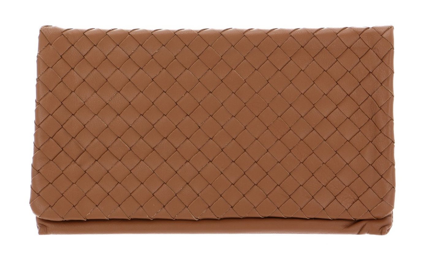 Abro Clutch Leather Piuma Weaving von Abro