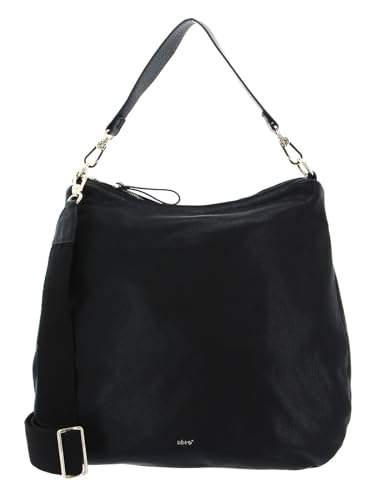 Abro Damen Big ERNA große Tasche, Schwarz/Gold von Abro