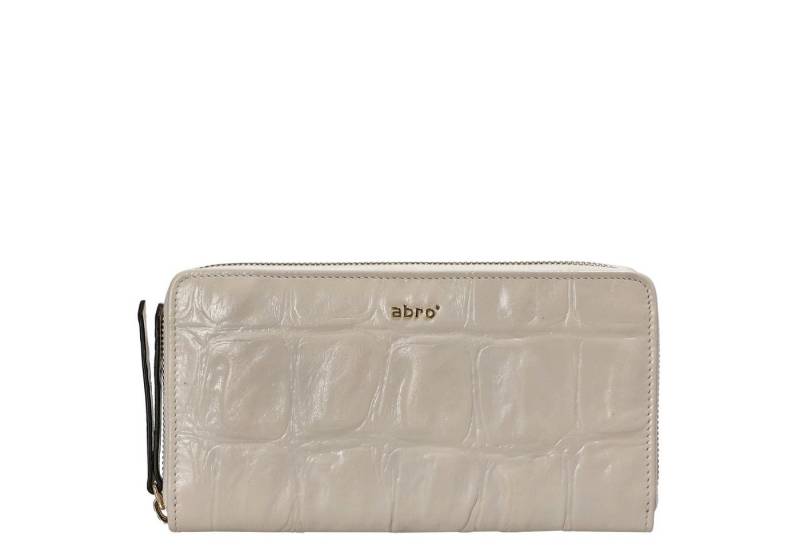 Abro Geldbörse - Geldbörse 16cc 19 cm (milk) von Abro