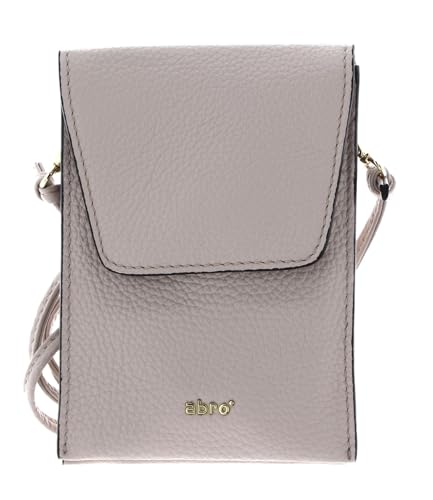 Abro Leather Adria Mobile Phone Bag Camilla Beige von Abro