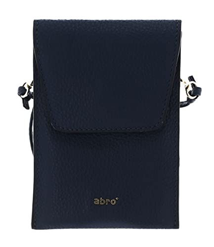 Abro Leather Adria Mobile Phone Bag Camilla Petrol von Abro