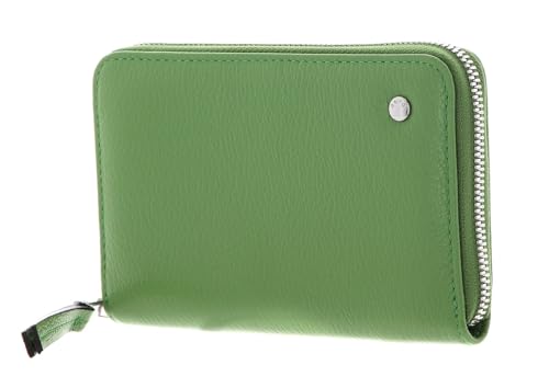 Abro Leather Ariete Zip Wallet Lime von Abro