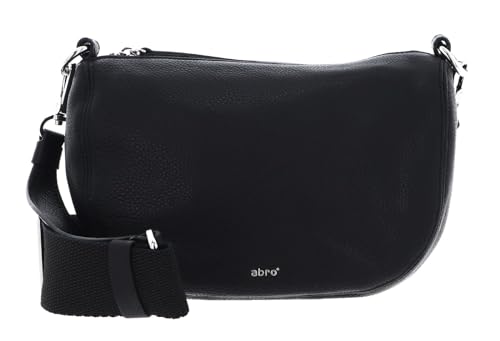 Abro Leather Dalia Crossbodybag Mina Black/Nickel von Abro