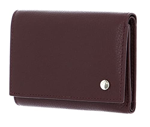 Abro Leather Dalia Flap Wallet Bordeaux von Abro