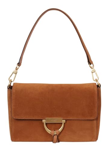 Abro Leather Suede Shoulder Bag Temi Cuoio von Abro