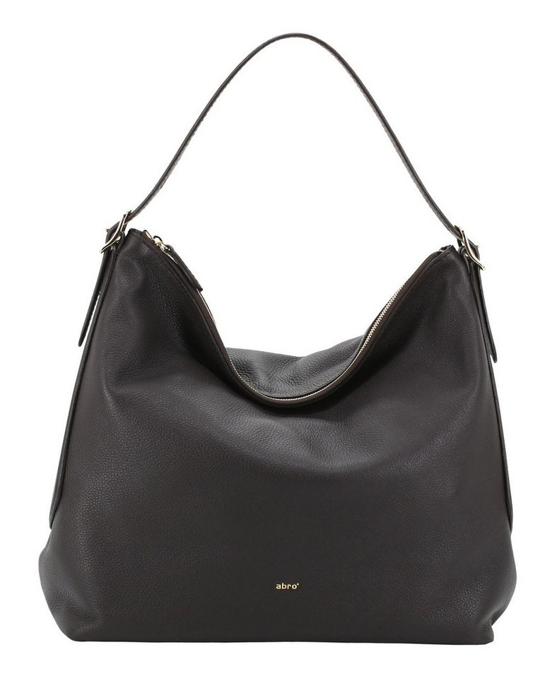 Abro Schultertasche Hobo Bag Carina, aus echtem Leder von Abro