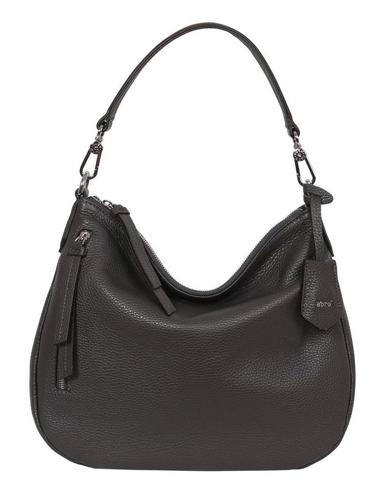 Abro Schultertasche Hobo Juna (Set, 2-tlg), aus echtem Leder von Abro
