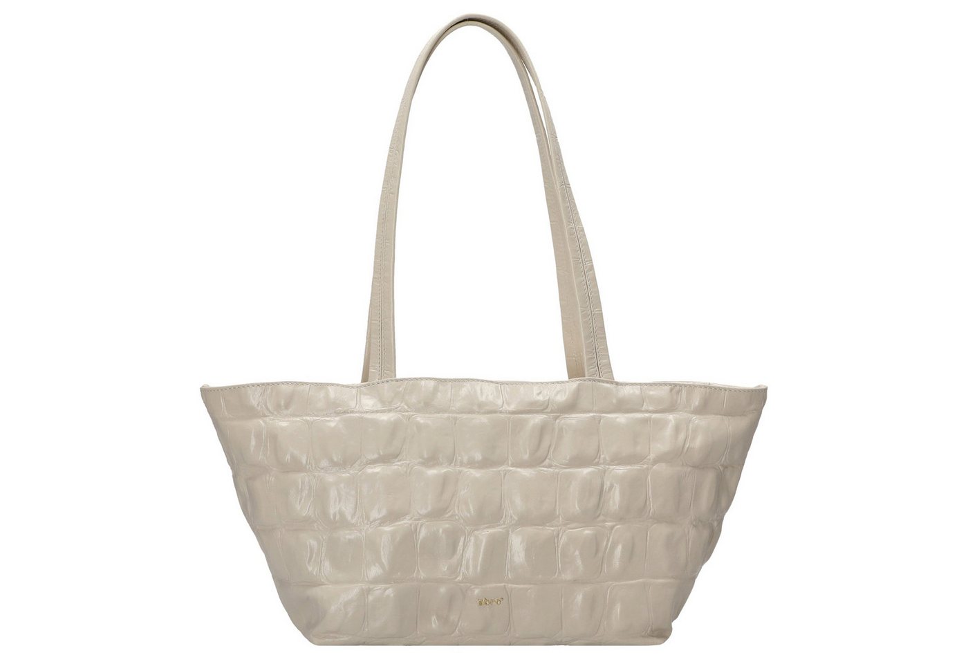 Abro Umhängetasche Alba - Schultertasche 26 cm (milk) von Abro