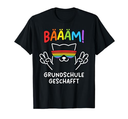 Grundschule Abschluss 2025 Abschied 4.Klasse Kinder T-Shirt von Abschied Grundschule Schulkind 2025 Mädchen Junge