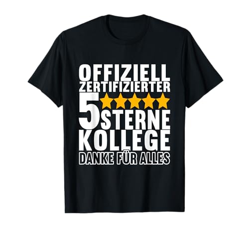 Abschiedsgeschenk Kollegen Jobwechsel Geschenke Herren T-Shirt Schwarz Halbarm T-Shirt Klein von Abschiedsgeschenk Kollegen Jobwechsel Geschenke