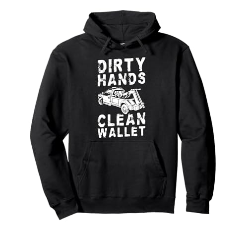 Dirty Hands Clean Wallet Tow Truck Driver Pullover Hoodie Dirty Hands Clean Wallet Tow Truck Driver Pullover Hoodie von Abschleppdienst Designs Abschleppfahrer Idee