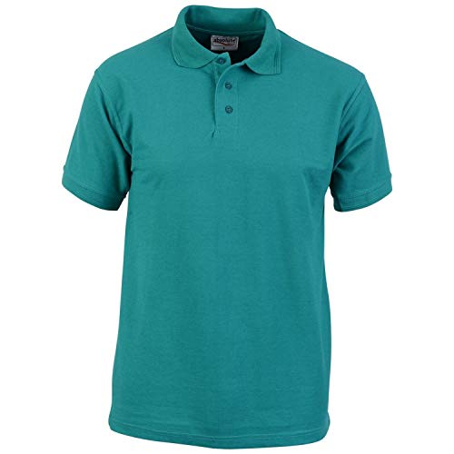 Absolute Apparel Herren Precision Polo (5XL) (Smaragd) von Absolute Apparel