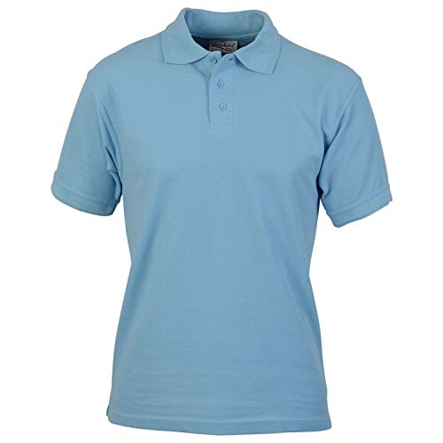 Absolute Apparel Herren Precision Polo (7XL) (Hellblau) von Absolute Apparel
