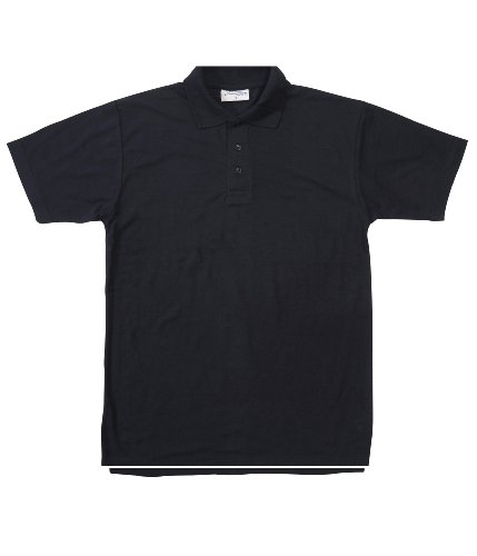 Absolute Apparel Herren Precision Polo (7XL) (Schwarz) von Absolute Apparel