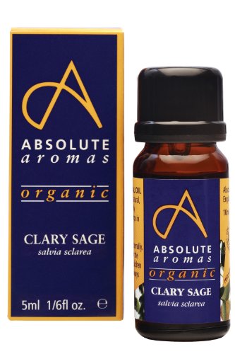 Absolute Aromas Bio-ätherisches Muskatellersalbeiöl 5 ml - 100% rein, natürlich, unverdünnt und tierversuchsfrei - Zur Verwendung mit einem Diffusor oder in aromatherapischen Mischungen von Absolute Aromas