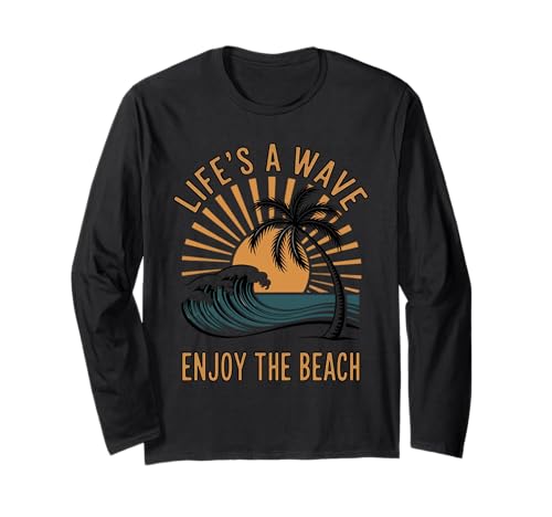 Strandhemd Damen Genießen Sie den Strand Casual Sommer Langarmshirt Strandhemd Damen Genießen Sie den Strand Casual Sommer Langarmshirt von Absolute Awesome Beach Vibes