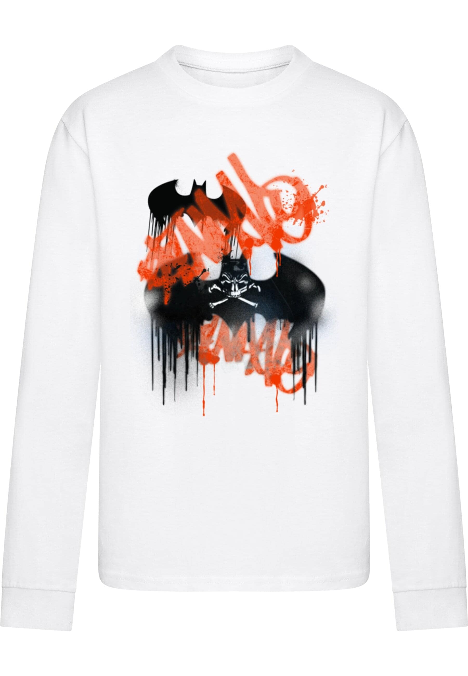 ABSOLUTE CULT Longsleeve "ABSOLUTE CULT Kids Batman - Graffiti Bats Longsleeve" 1 Stk. tlg. von Absolute Cult