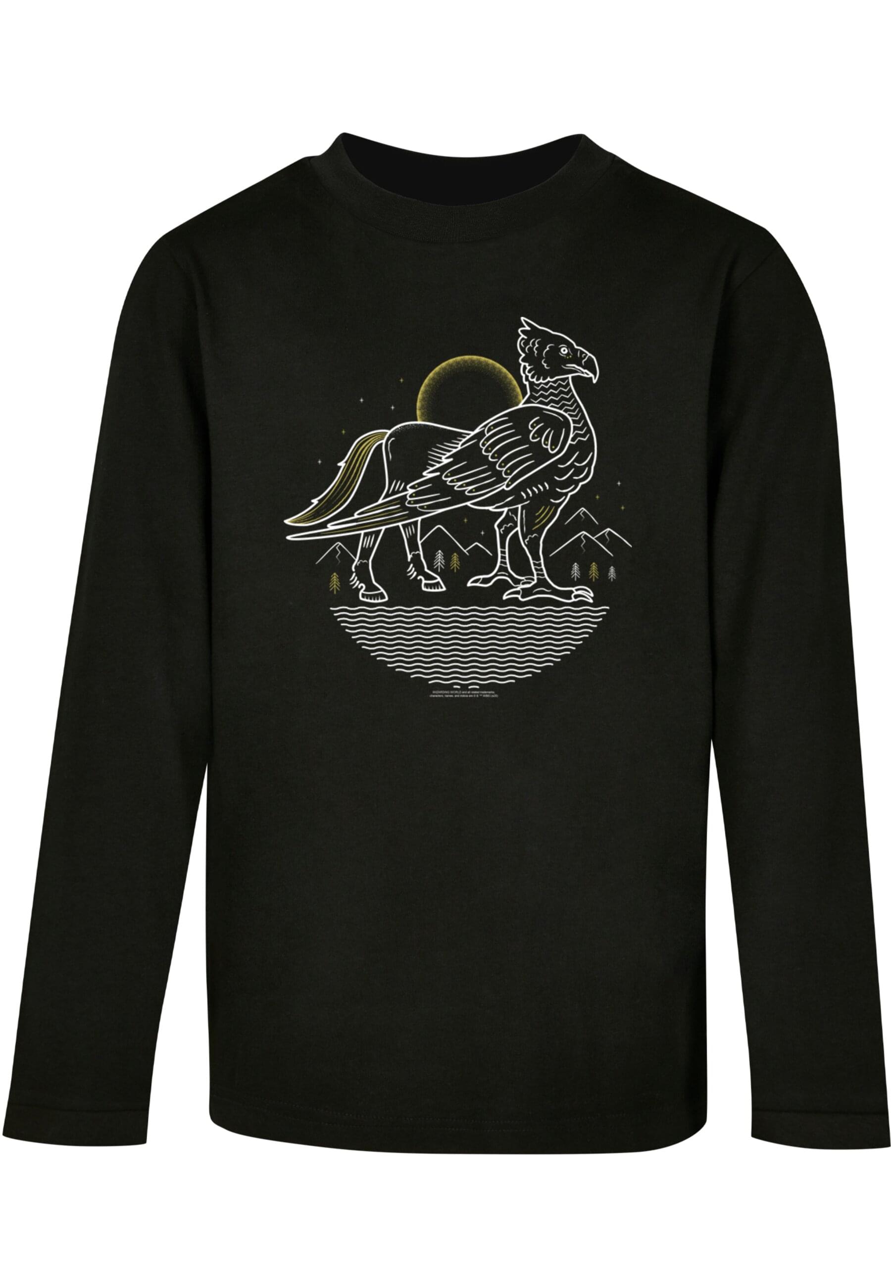 ABSOLUTE CULT Longsleeve "ABSOLUTE CULT Kids Harry Potter - Buckbeak Line Art Longsleeve" 1 Stk. tlg. von Absolute Cult