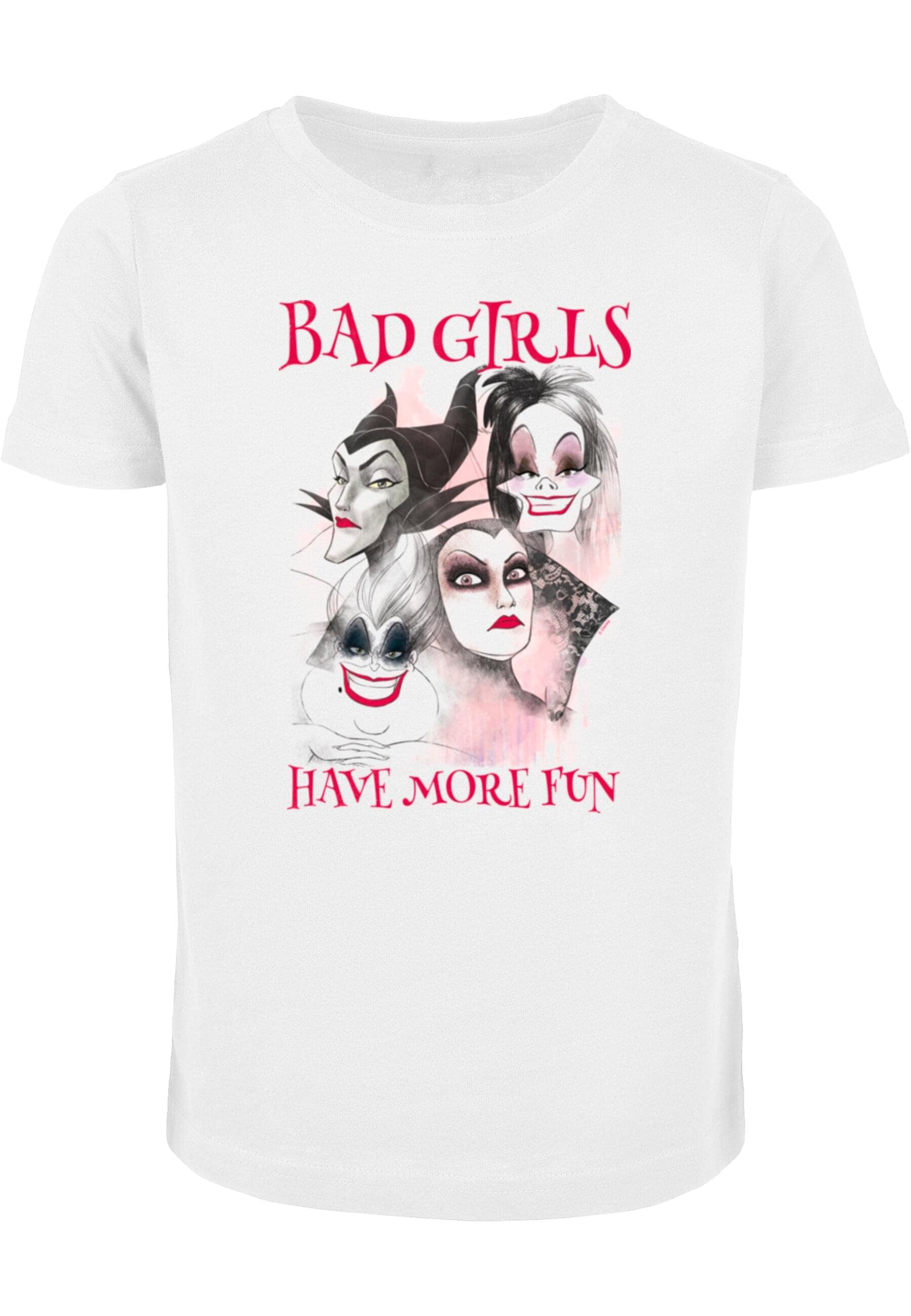 ABSOLUTE CULT T-Shirt "ABSOLUTE CULT Damen Girls Disney Classics - Bad Girls T-Shirt" 1 Stk. tlg. von Absolute Cult