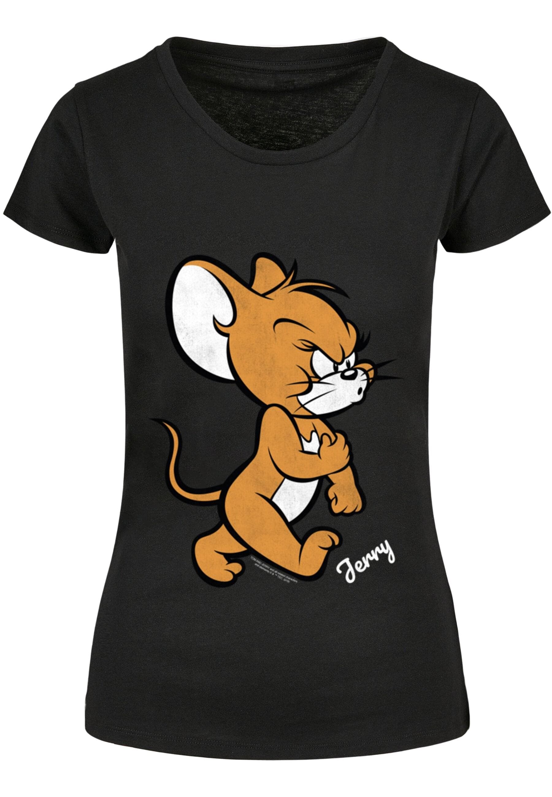 ABSOLUTE CULT T-Shirt "ABSOLUTE CULT Damen Ladies Tom & Jerry Angry Mouse T-Shirt" 1 Stk. tlg. von Absolute Cult