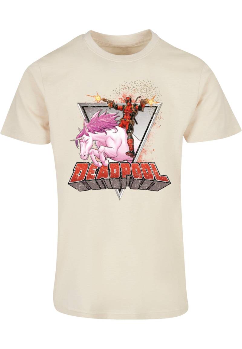 ABSOLUTE CULT T-Shirt "ABSOLUTE CULT Herren Deadpool - Rides a Unicorn T-Shirt", (1 tlg.) von Absolute Cult