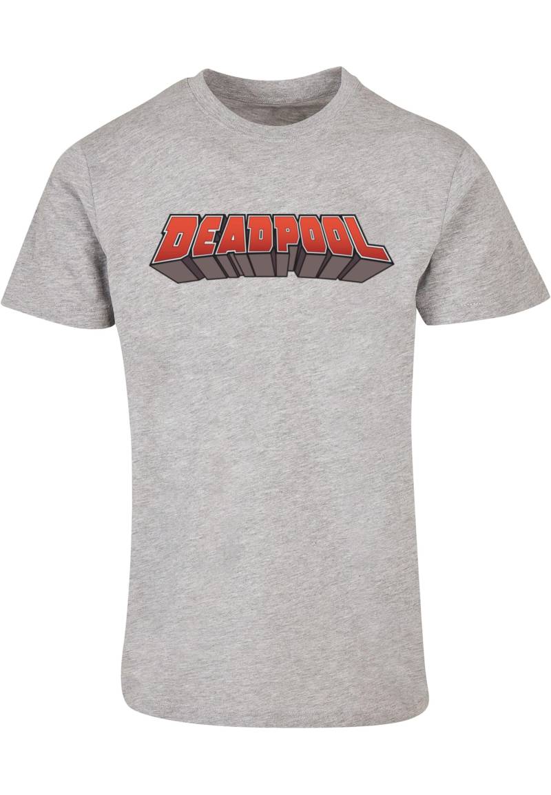 ABSOLUTE CULT T-Shirt "ABSOLUTE CULT Herren Deadpool - Text Logo T-Shirt", (1 tlg.) von Absolute Cult
