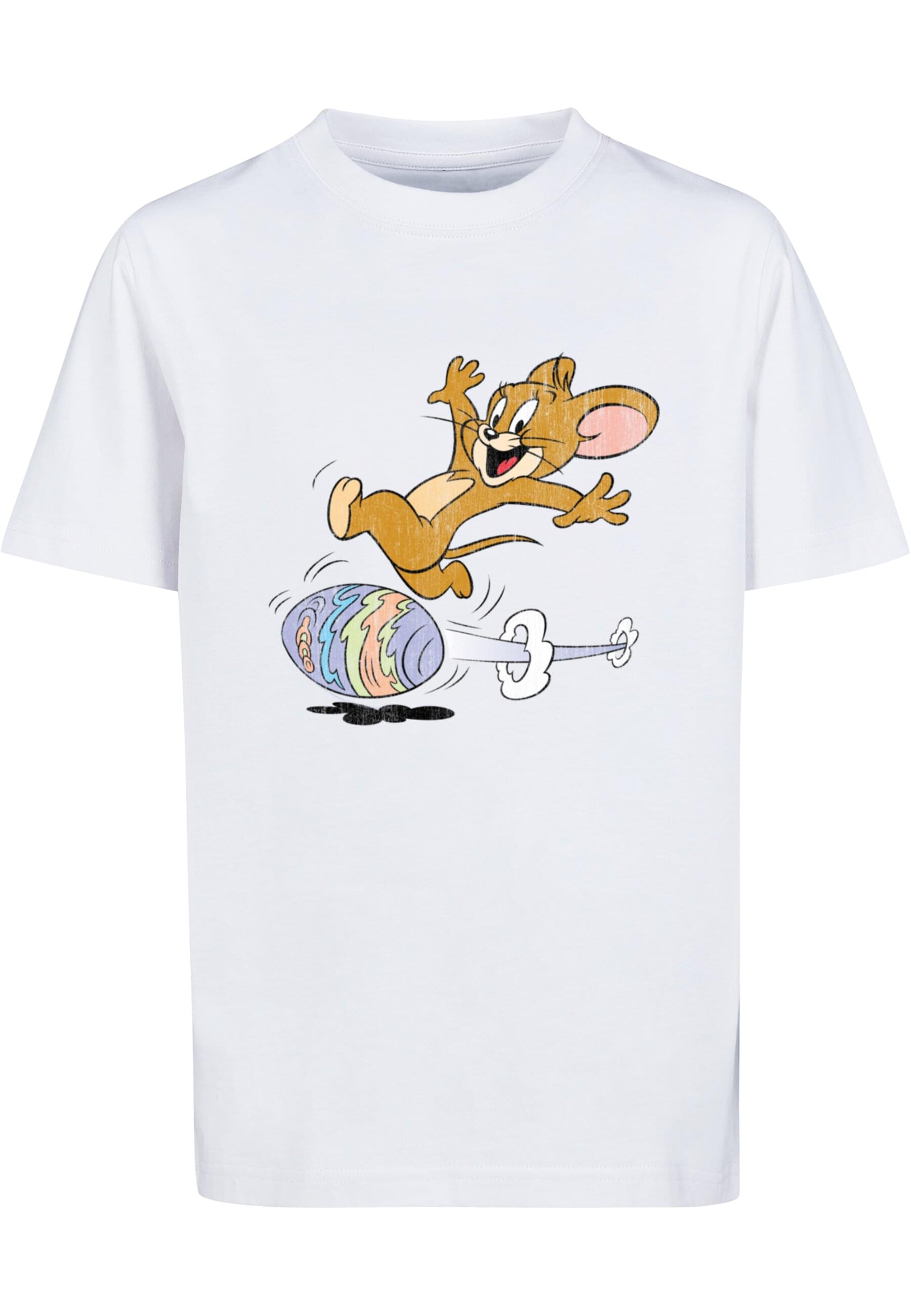 ABSOLUTE CULT T-Shirt "ABSOLUTE CULT Herren Kids Tom and Jerry - Egg Run Basic T-Shirt" 1 Stk. tlg. von Absolute Cult