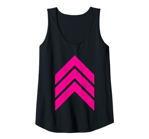 Damen Geometrische Pfeilköpfe Formen 45 Grad Linien Kunst Distressed Tank Top von Abstract Geometric Shapes Art Design Collection