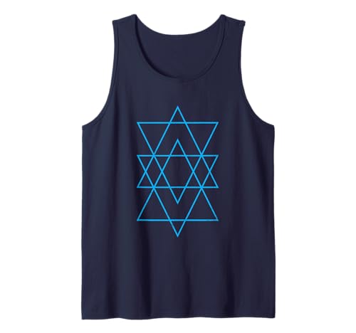 Herren Geometric Overlapping Triangle Shapes Sacred Geometry Art Tank Top Herren Geometric Overlapping Triangle Shapes Sacred Geometry Art Tank Top von Abstract Geometric Shapes Art Design Collection