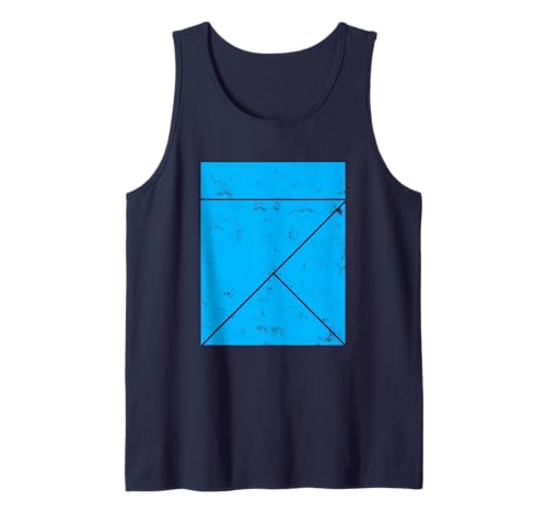 Herren Geometric Rectangle Triangles Shapes Geometry Art Distressed Tank Top Herren Geometric Rectangle Triangles Shapes Geometry Art Distressed Tank Top von Abstract Geometric Shapes Art Design Collection