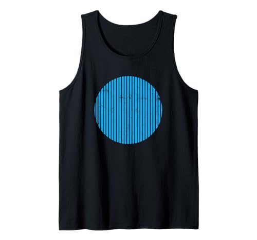 Herren Geometric Sliced Circle Shape Lines Geometry Art Distressed Tank Top Herren Geometric Sliced Circle Shape Lines Geometry Art Distressed Tank Top von Abstract Geometric Shapes Art Design Collection