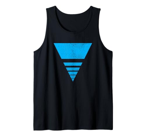 Herren Geometric Sliced Triangle Line Shape Geometry Art Distressed Tank Top Herren Geometric Sliced Triangle Line Shape Geometry Art Distressed Tank Top von Abstract Geometric Shapes Art Design Collection