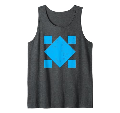 Herren Geometric Square Shape Rotated 45 Degrees Geometry Art Retro Tank Top Herren Geometric Square Shape Rotated 45 Degrees Geometry Art Retro Tank Top von Abstract Geometric Shapes Art Design Collection