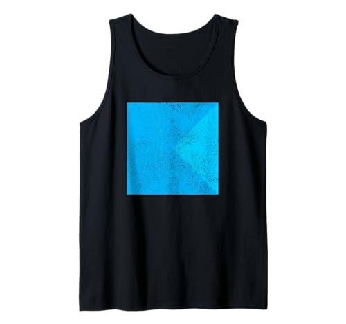Herren Geometric Triangle Square Shapes Geometry Art Distressed Tank Top von Abstract Geometric Shapes Art Design Collection